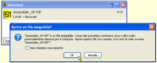 Apri una finestra DOS on-line con Mozilla - 09
