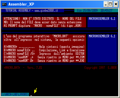 Qedit con XP - Mostra il MENU del comando MACRO