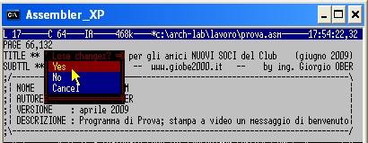 Qedit con XP o Vista - Qedit chiude il sorgente modificato