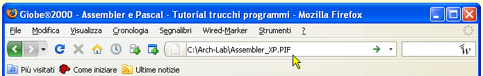 Apri una finestra DOS on-line con Mozilla - 07