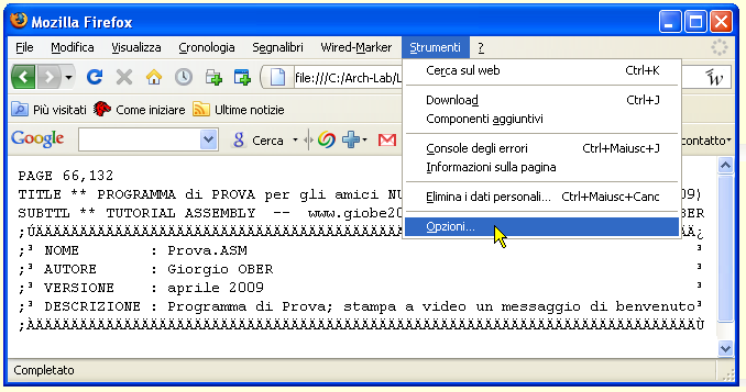 Giobe.TTF in Mozilla Firefox - 02